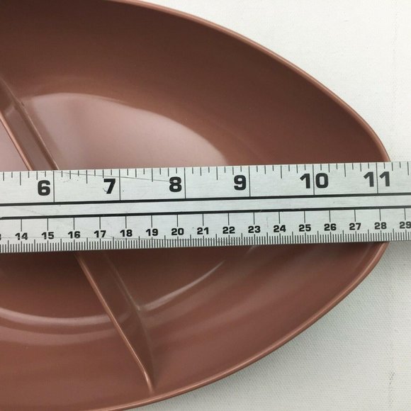 Vintage Marcrest Melmac Melamine Brown Lot Serving - Picture 4 of 12